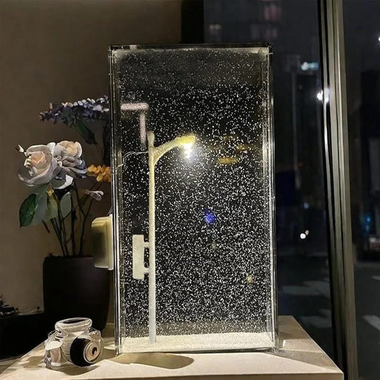 Snowfall Lamp Light