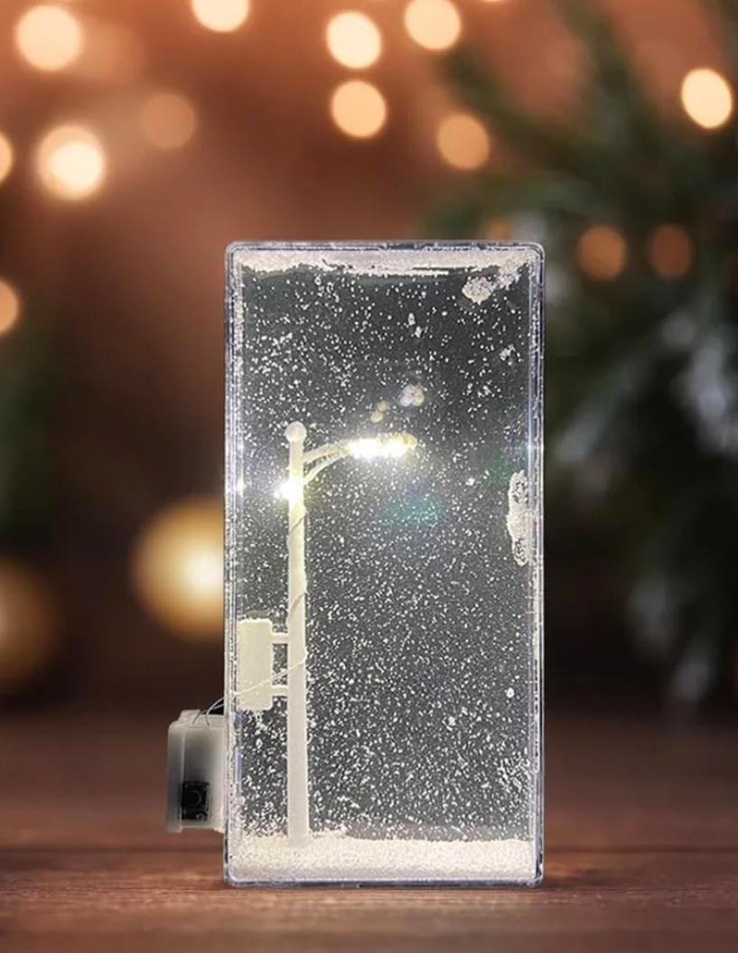 Snowfall Lamp Light